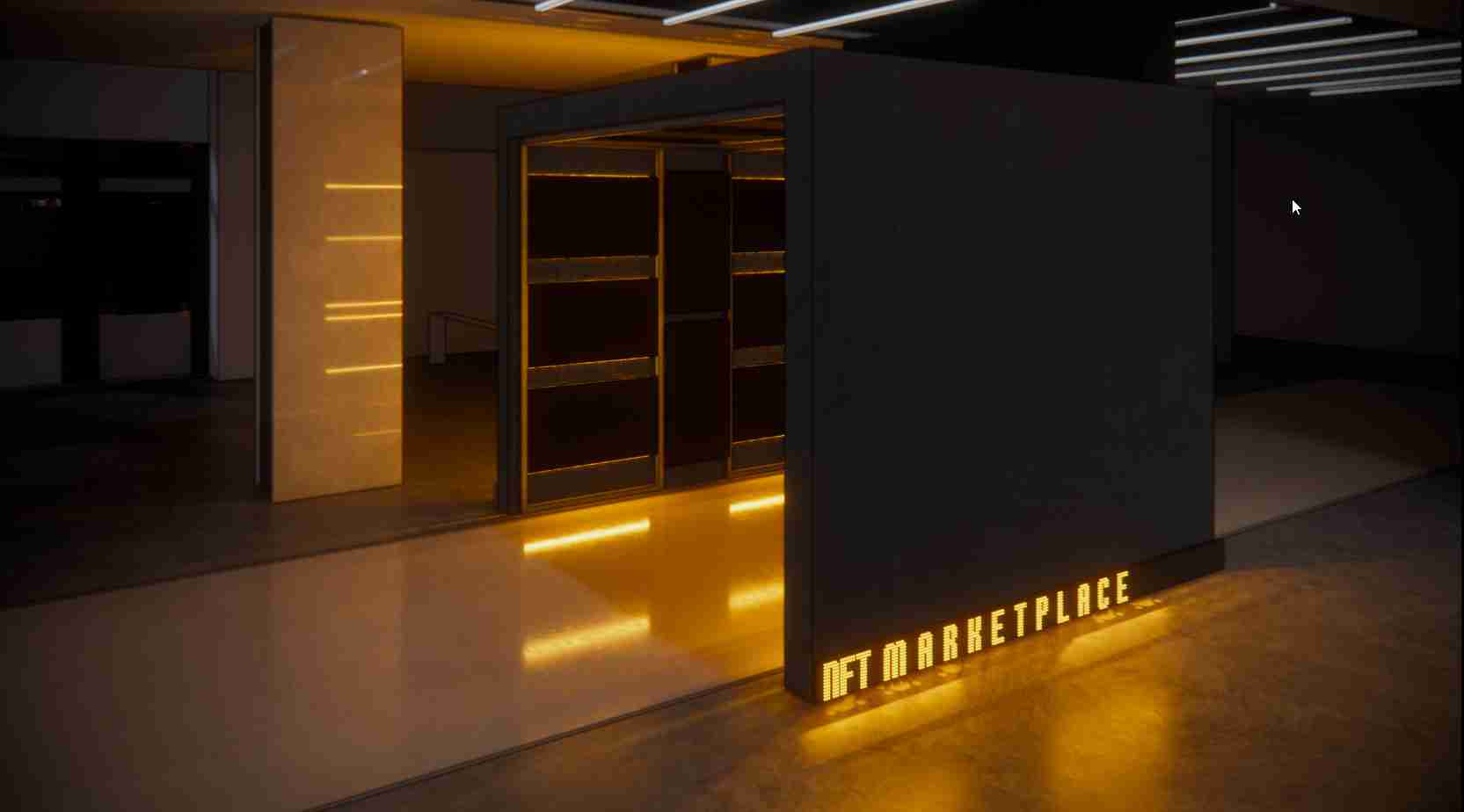 HOUSE of FALLS x Jam3 Ledger Op3n NFT Marketplace Render B